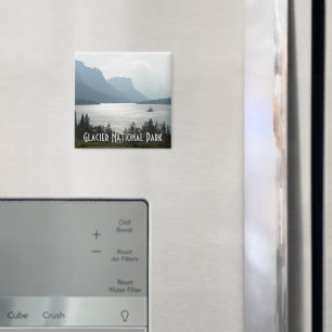 Glacier National Park Landcape Photo Magnet
