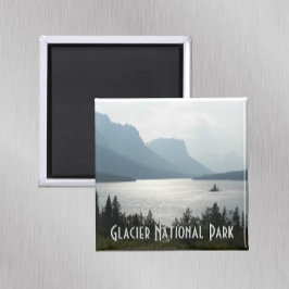 Glacier National Park Landcape Photo Magnet