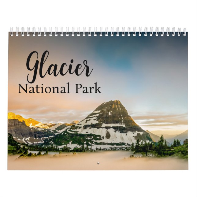 Glacier National Park LandscapesCalendar Kalender (Omslag)