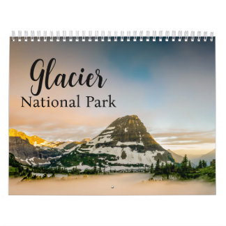 Glacier National Park LandscapesCalendar Kalender