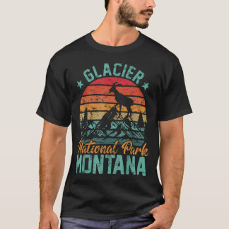 Glacier National Park Montana Älg Get T Shirt