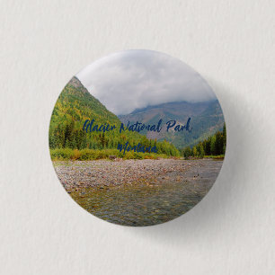 Glacier National Park Montana anpassningsbar Knapp