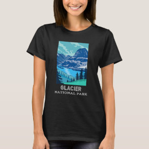 Glacier National Park Montana Camping Hiking Outd T Shirt