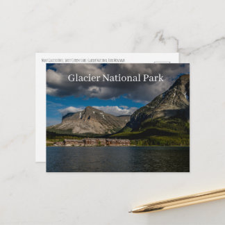 Glacier National Park Montana Helg Vykort