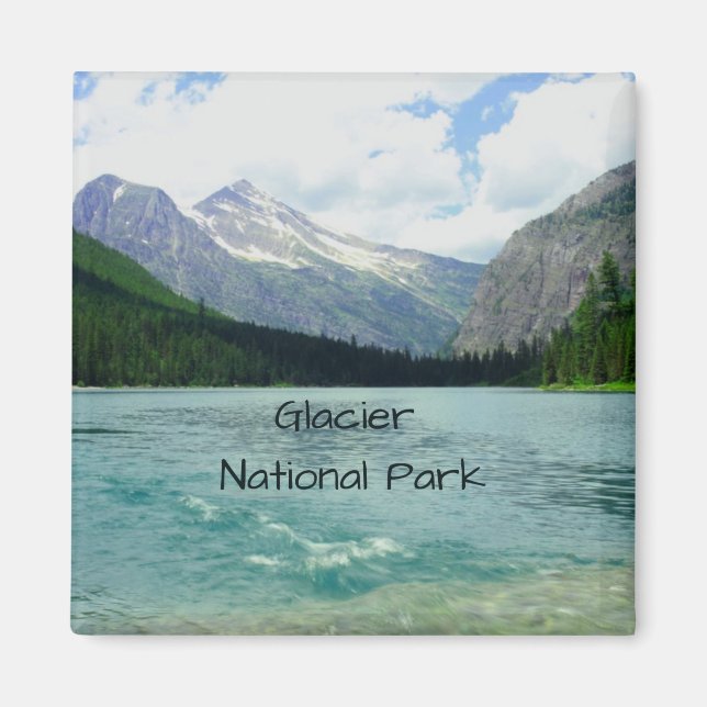 Glacier National Park Montana Magnet (Framsidan)