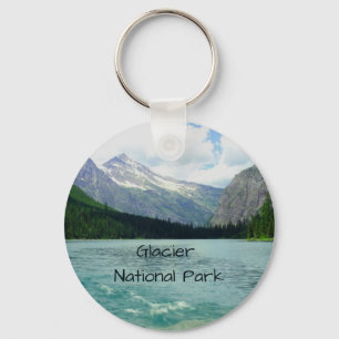 Glacier National Park Montana Nyckelring