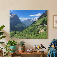 Glacier National Park, Montana Scenery Poster