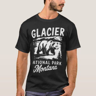 Glacier National Park Montana T Shirt