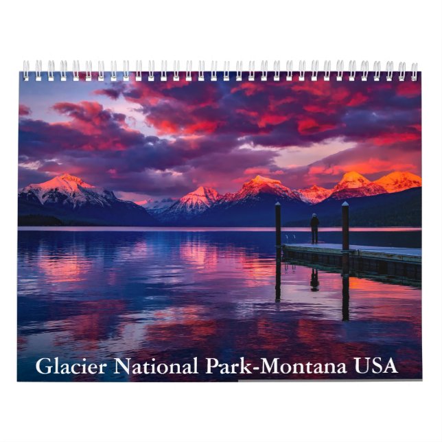 Glacier National Park-Montana USA Calendar Kalender (Omslag)