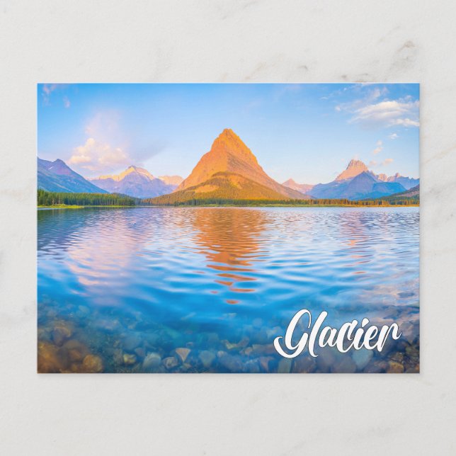 Glacier National Park, Montana, USA Vykort (Framsida)