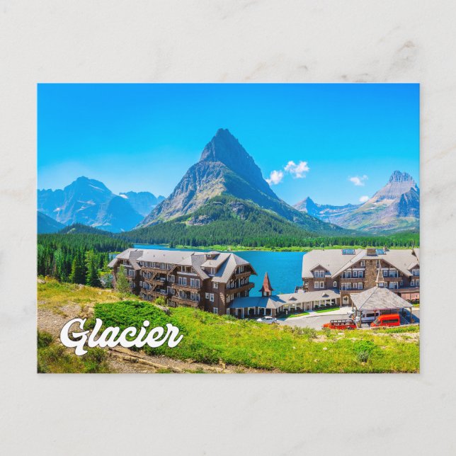 Glacier National Park, Montana, USA Vykort (Framsida)