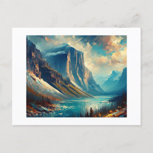 Glacier National Park Montana Vykort
