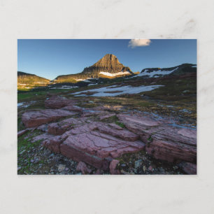 Glacier National Park Mountains Vykort