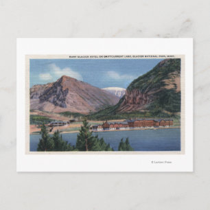 Glacier National Park, MT - Många Glacier Hotel 2 Vykort