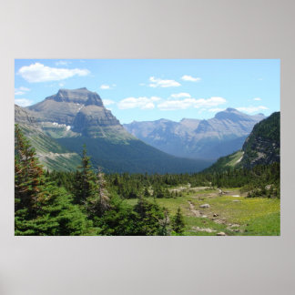 Glacier National Park Northwest Montana Poster