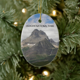 Glacier National Park Photo Julgransprydnad Keramik