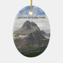 Glacier National Park Photo Julgransprydnad Keramik