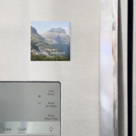 Glacier National Park Photo Magnet
