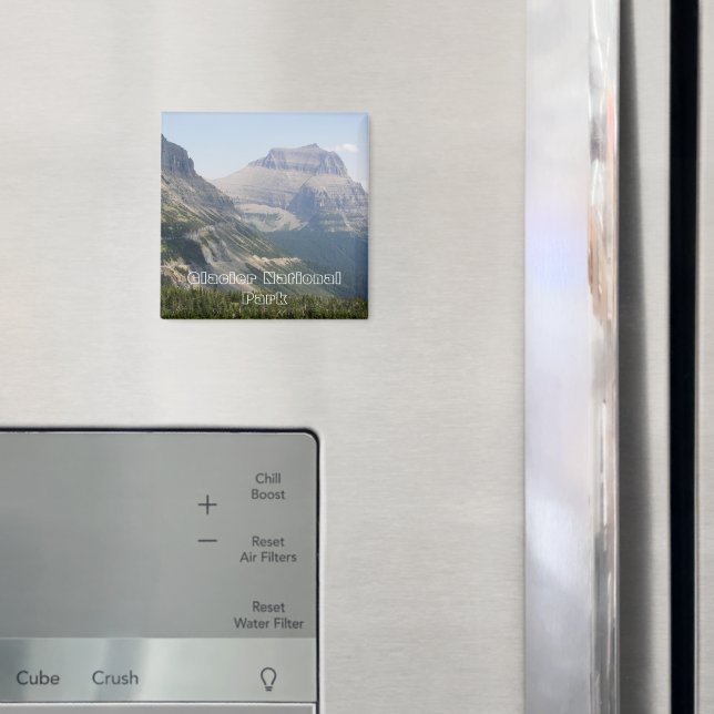 Glacier National Park Photo Magnet (In Situ (Fridge))