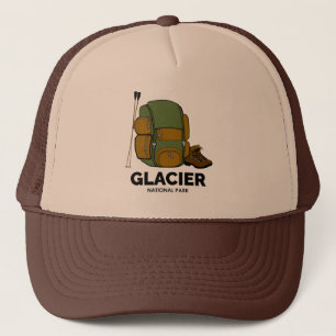Glacier National Park-ryggsäck Keps