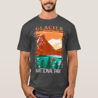 Glacier National Park St T Shirt