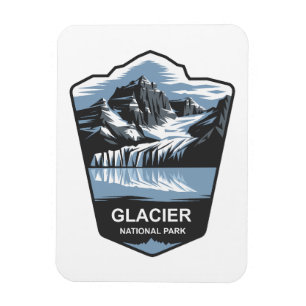 Glacier National Park-symbol Magnet