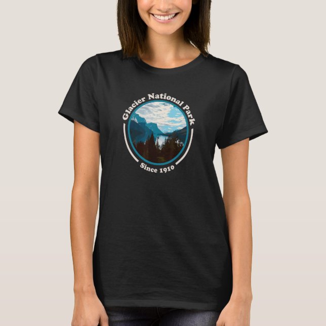 Glacier National Park T Shirt (Framsida)