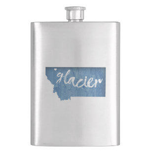 Glacier National Park Trästruktur Fickplunta