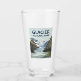 Glacier National Park Travel Art Glaskopp