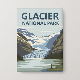 Glacier National Park Travel Art Knapp