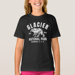 Glacier National Park USA Montana T Shirt
