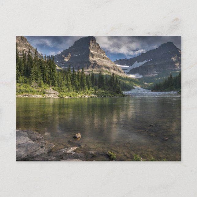 Glacier National Park USA Postcard (Glacier 7) Vykort (Framsida)