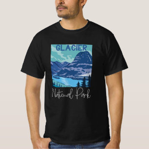 Glacier National Park USA T Shirt