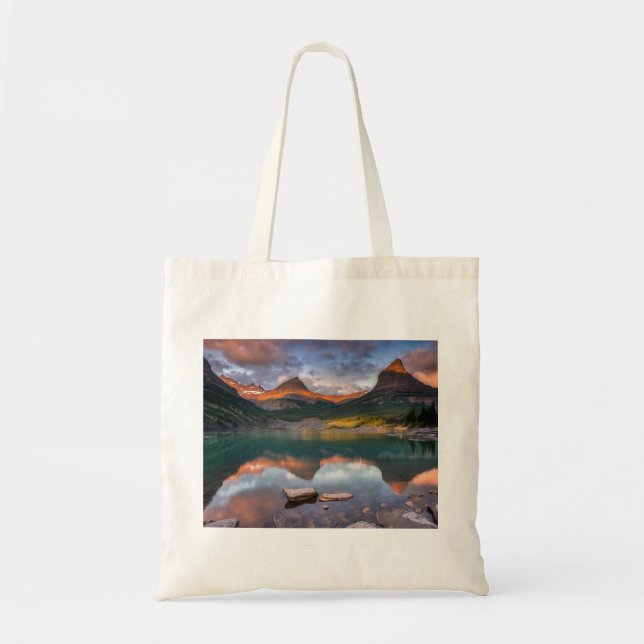 Glacier National Park USA Tote Bag (6) Tygkasse (Framsidan)