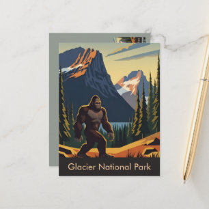 Glacier National Park WPA vykort