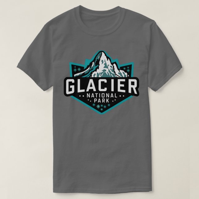 Glacier nationalpark 3 t shirt (Design framsida)