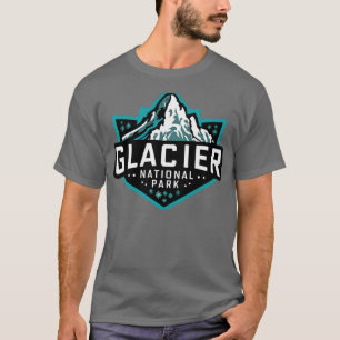 Glacier nationalpark 3 t shirt