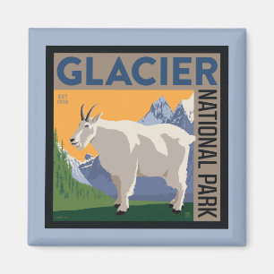 Glacier nationalpark Getter Magnet