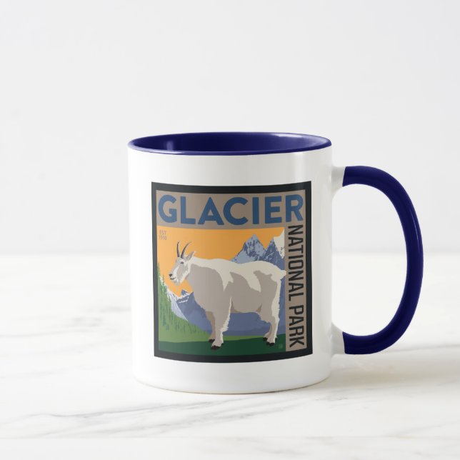 Glacier nationalpark | Getter Mugg (Höger)