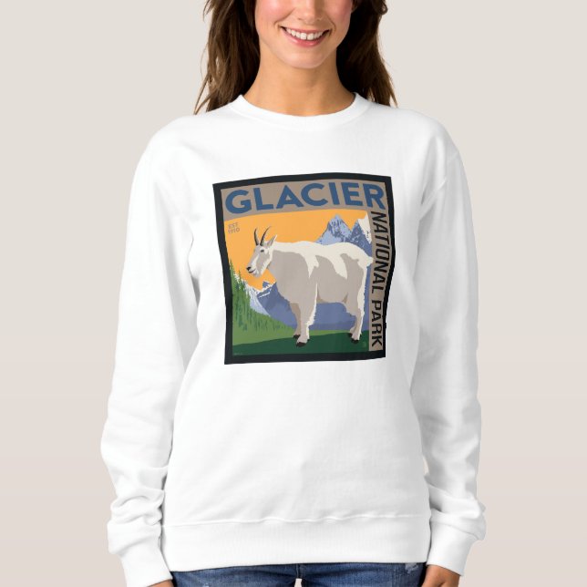 Glacier nationalpark | Getter T Shirt (Framsida)
