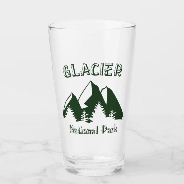 Glacier nationalpark glaskopp (Framsida)