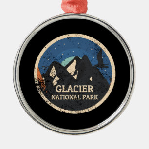 Glacier nationalpark julgransprydnad metall