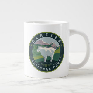 Glacier nationalpark jumbo mugg