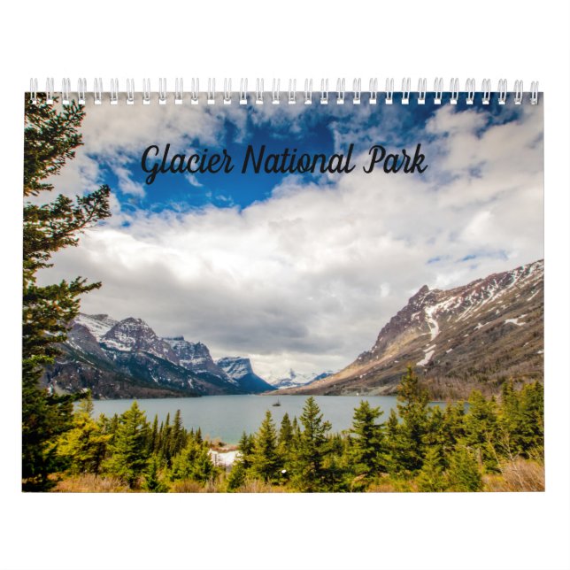 Glacier nationalpark kalender (Omslag)