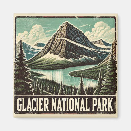 Glacier nationalpark magnet