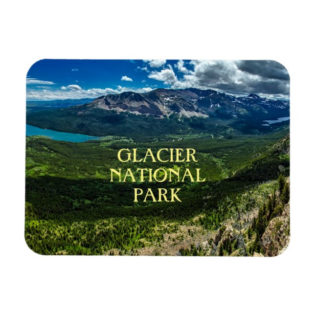Glacier nationalpark magnet (Horisontell)