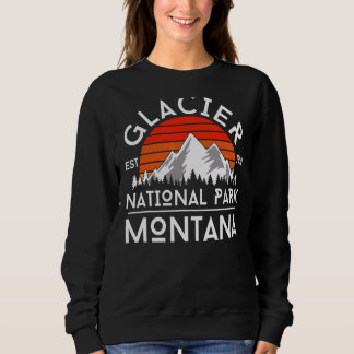 Glacier nationalpark Montana Hike utanför Vintag T Shirt