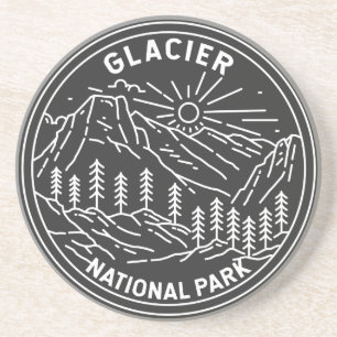 Glacier nationalpark Montana Monoline Underlägg