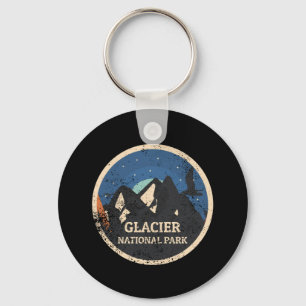 Glacier nationalpark nyckelring