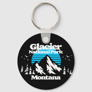 Glacier nationalpark nyckelring
